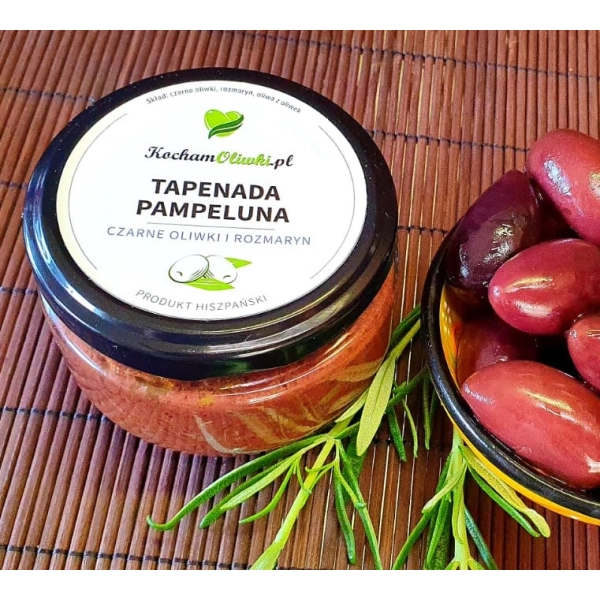 Tapenada Pampeluna - czarne oliwki i rozmaryn